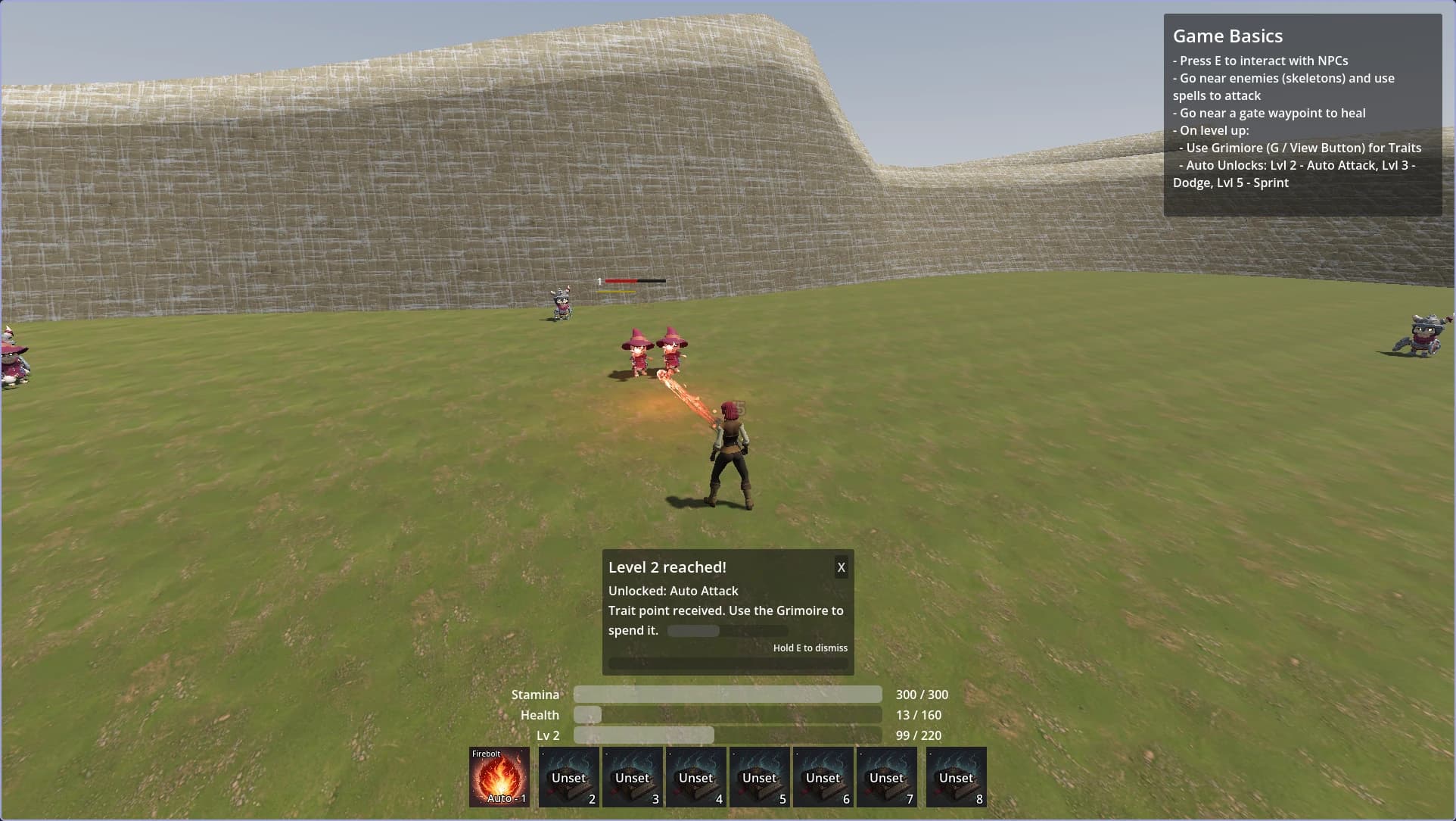 Echoes of Esker v0.10.1 gameplay